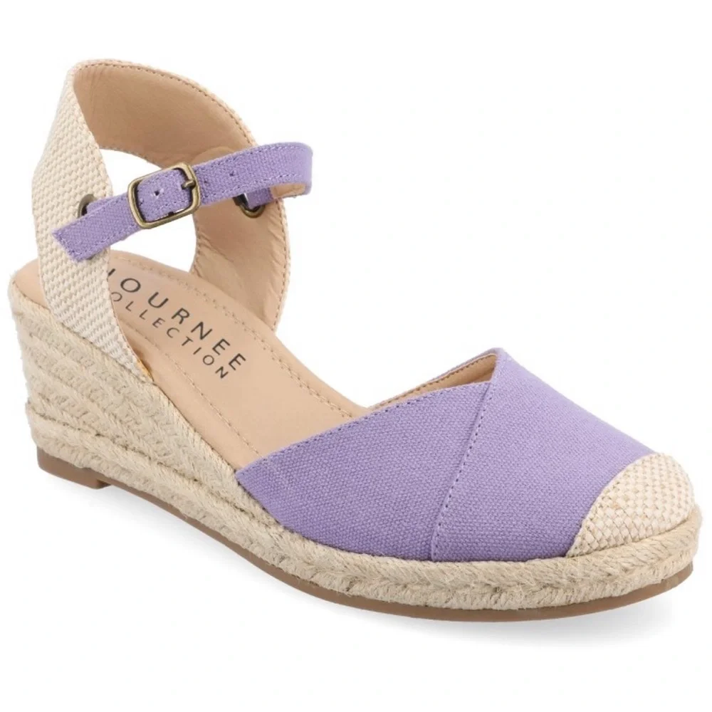 ASHLYN PURPLE ESPADRILLES